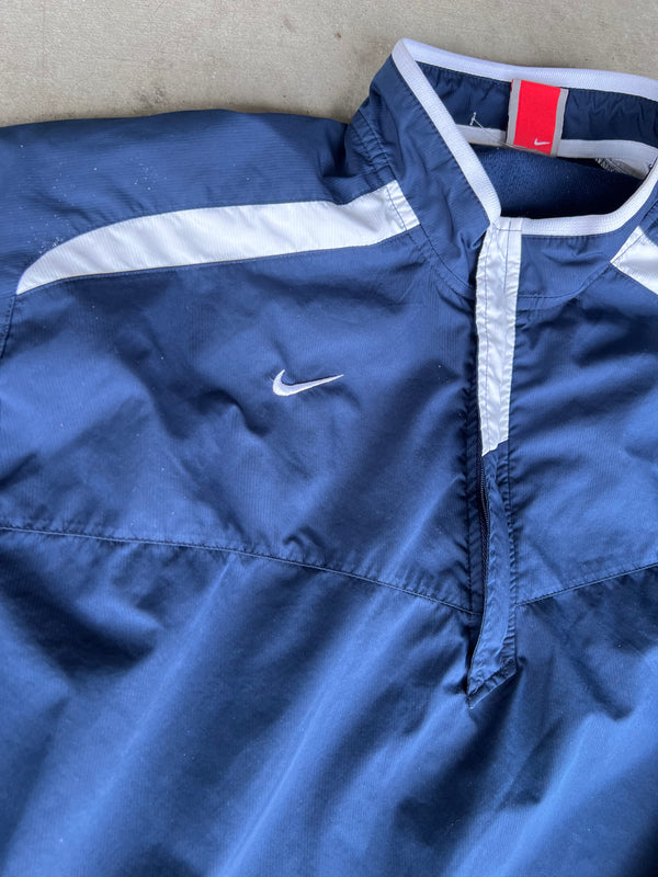 XXL Navy/White Nike 1/4 Zip winter jacket