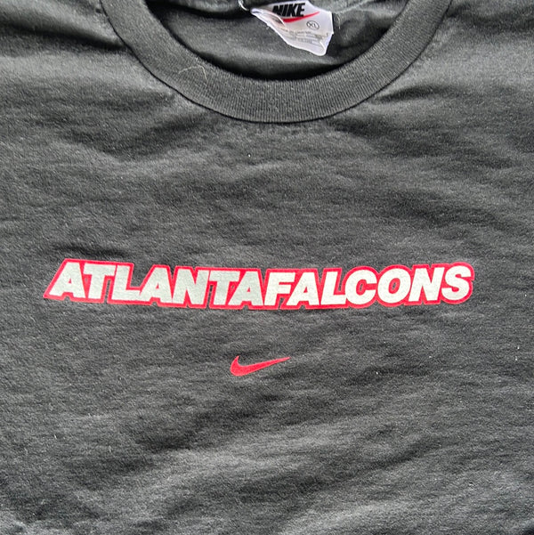 XL- 90's Atlanta Falcons Nike Center Swoosh Tee