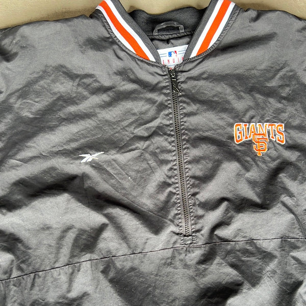XL San Francisco Giants 1/2 zip jacket